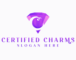 Diamond Jewelry Letter C logo design