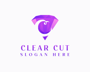 Diamond Jewelry Letter C logo design