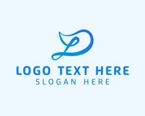 Stylish Letter D logo