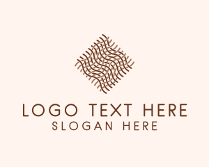 Textile Weaving Pattern logo