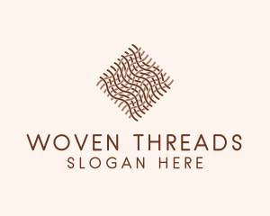 Textile Weaving Pattern logo