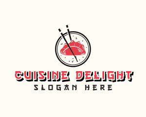 Dumpling Asian Restaurant  logo design