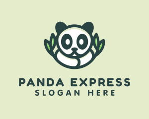 Panda Nature Zoo logo design