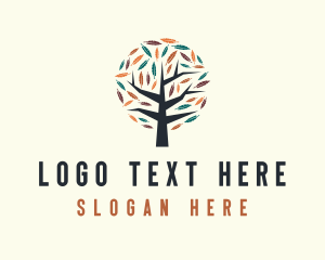 Feather Tree Autumn Logo