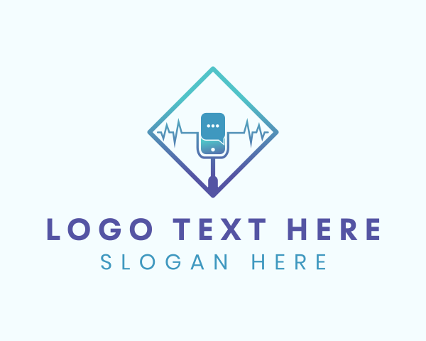 Speech Balloon logo example 3