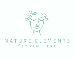 Natural Woman Vine logo design