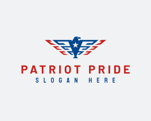 Eagle Patriot Wings logo design