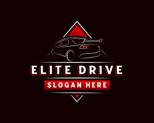 Car Driving Vehicle logo design