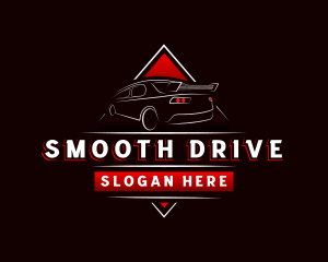 Car Driving Vehicle logo design