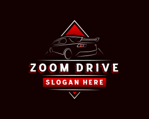 Car Driving Vehicle logo design