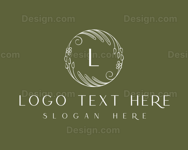 Elegant Floral Beauty Logo