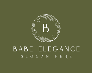 Elegant Floral Beauty logo design