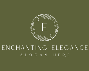 Elegant Floral Beauty logo design