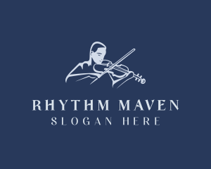 Violin Musician Instrumentalist logo