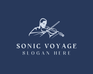 Violin Musician Instrumentalist logo