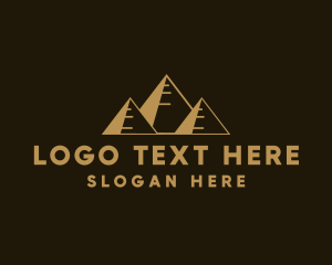 Desert Pyramid Landmark logo