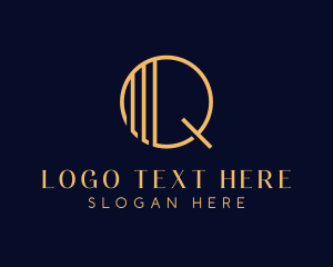 Luxury Decorative Event Letter Q logo