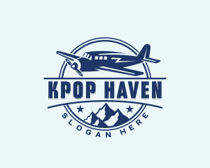 Mountain Plane Pilot logo design