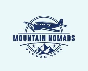 Mountain Plane Pilot logo design