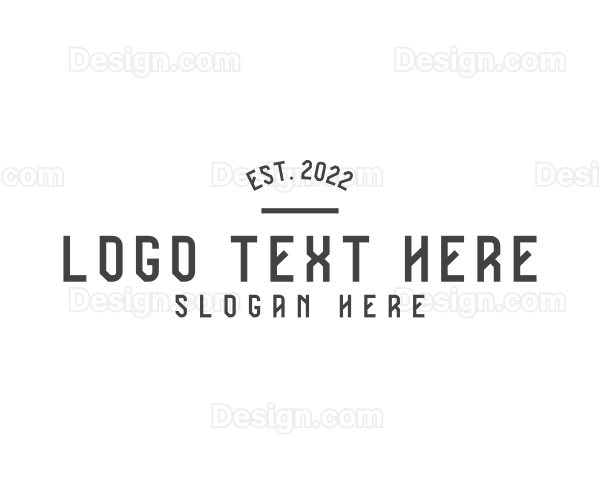 Retro Minimalist Business Logo