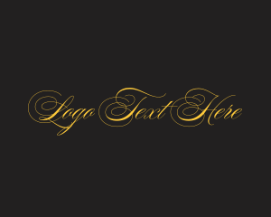 Italic - Elegant Calligraphy Studio logo design