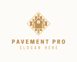 Home Flooring Tiling logo design