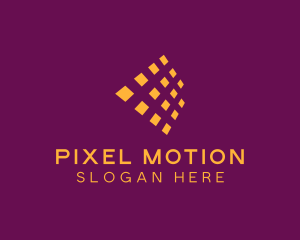 Generic Pixel Square logo design