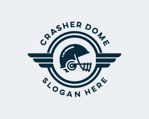 Football Sports Helmet logo