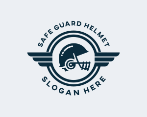 Football Sports Helmet logo