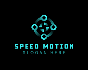 Diamond Motion Technology logo design