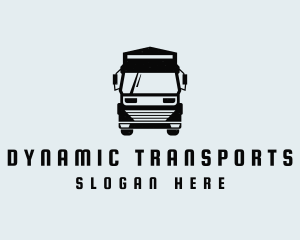 Delivery Logistics Truck logo design