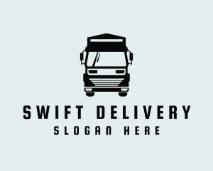 Delivery Logistics Truck logo design