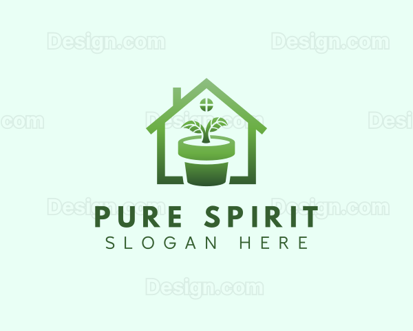 House Plant Gardening Logo