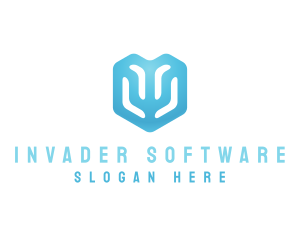 Software Technology Shield logo design