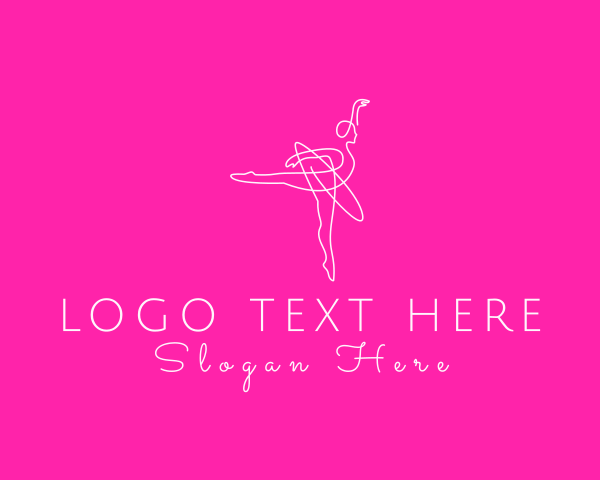 Ballerina logo example 2