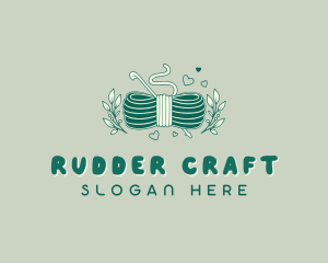 Handcrafted Weaving Yarn logo design