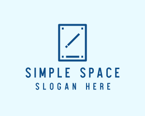 Minimalist Pen Board  logo design