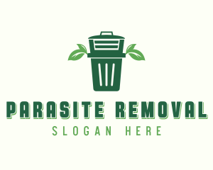 Compost Waste Bin logo design