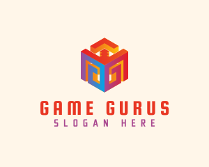 3D Gaming Cube Logo
