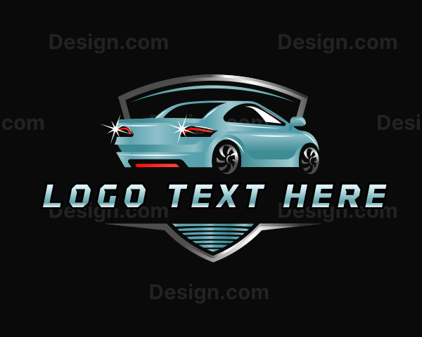 Car Driving Sedan Logo