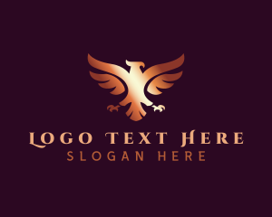 Eagle - Gradient Eagle Bird logo design