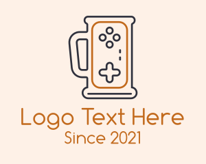 Gaming Beer Mug logo