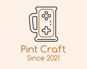 Gaming Beer Mug logo