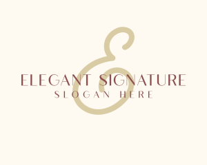 Elegant Feminine Beauty logo design