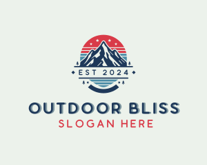 Mountain Peak Summit logo design