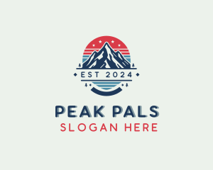 Mountain Peak Summit logo design