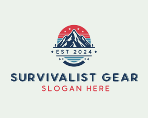 Mountain Peak Summit logo design