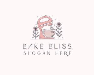 Baking Mixer Patisserie logo design