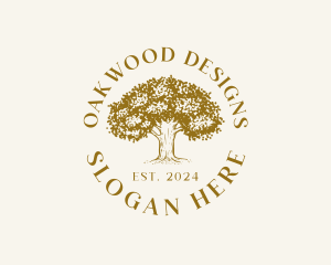 Oak Tree  Agriculture logo