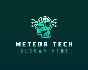 Cyber Human Tech logo design